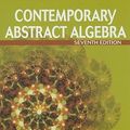 Cover Art for 9780547165097, Contemporary Abstract Algebra by Joseph A. Gallian