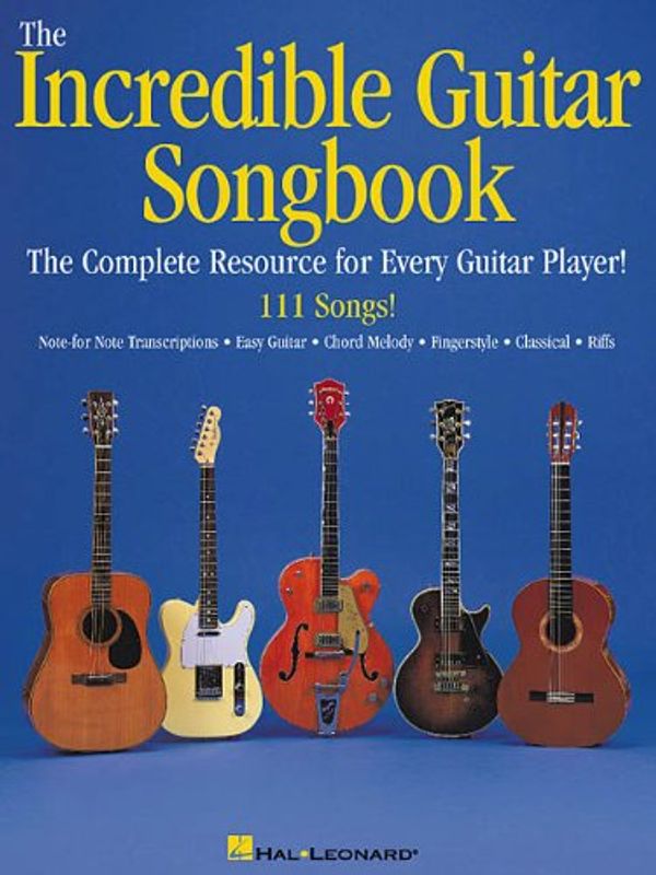Cover Art for 0073999992458, The Incredible Guitar Songbook by Hal Leonard Corp.