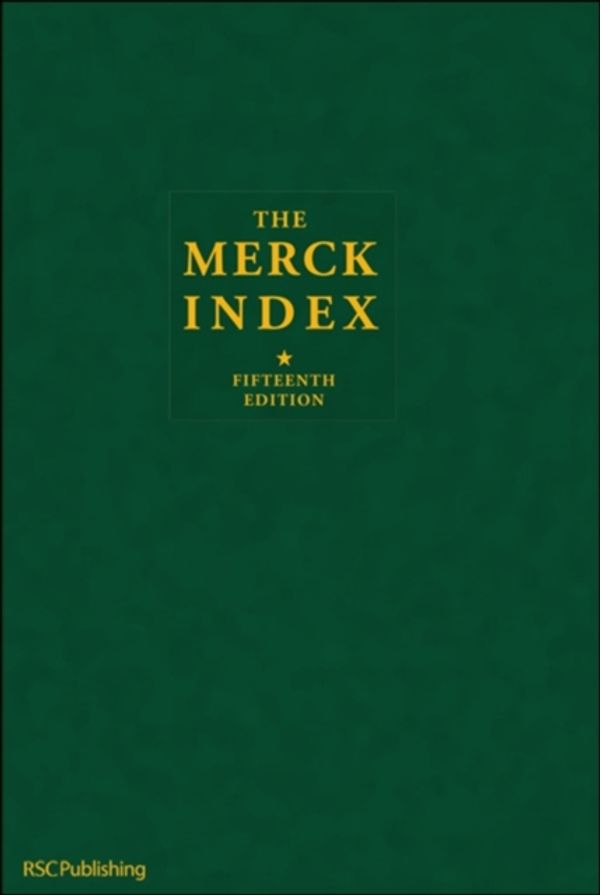 Cover Art for 9781849736701, The Merck Index by Maryadele J. O'Neil