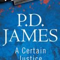 Cover Art for 9780571239481, Certain Justice by P. D. James