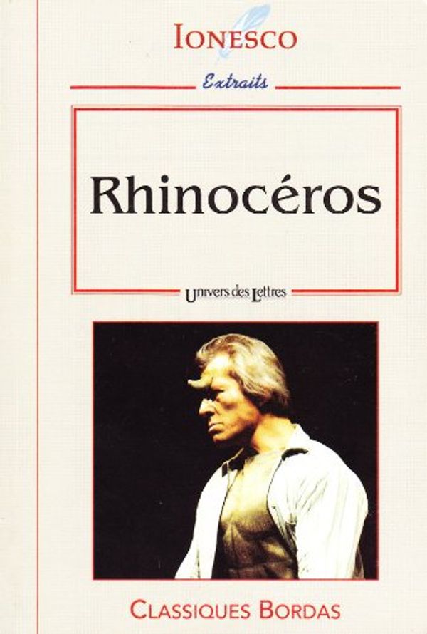 Cover Art for 9782040284114, Rhinoceros (French Edition) by Eugene Ionesco