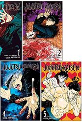 Cover Art for 9789124052201, Jujutsu Kaisen Series Vol 1-5 Books Collection Set By Gege Akutami by Gege Akutami
