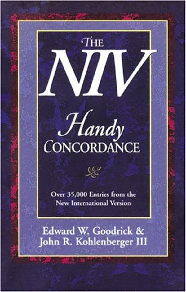 Cover Art for 9780310436614, NIV Handy Concordance by Goodrick, Edward W., Kohlenberger, John R., III