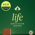 Cover Art for 9781496446893, NLT Life Application Study Bible, Third Edition, Large Print (Red Letter, Genuine Leather, Brown, Indexed) by Tyndale