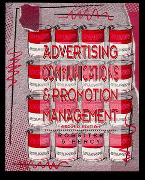 Cover Art for 9780070539433, Advertising Communications and Promotion Management by Unknown