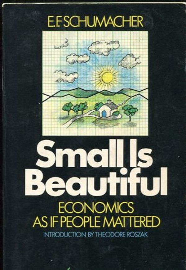 Cover Art for 9780061317781, Small Is Beautiful by E F Schumacher