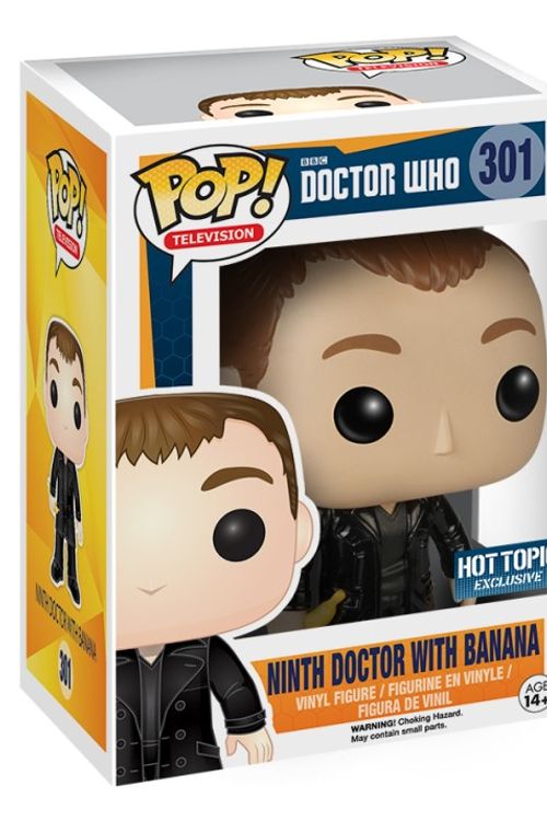 Cover Art for 0849803067250, Funko Pop! Television: Doctor Who - 9th Doctor with Banana by Funko