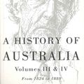 Cover Art for 9780522862706, A History Of Australia Vol 3and4: Volumes 3 and 4 by Manning Clark