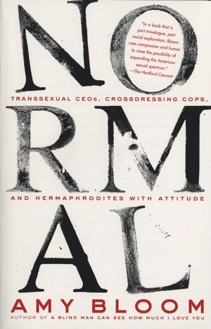 Cover Art for 9781400032440, Normal by Amy Bloom