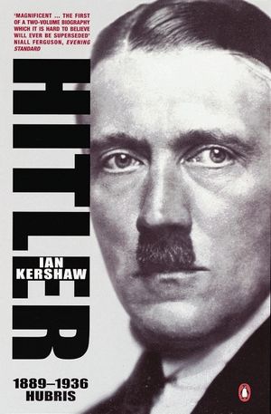 Cover Art for 9780141925790, Hitler 1889-1936 by Ian Kershaw