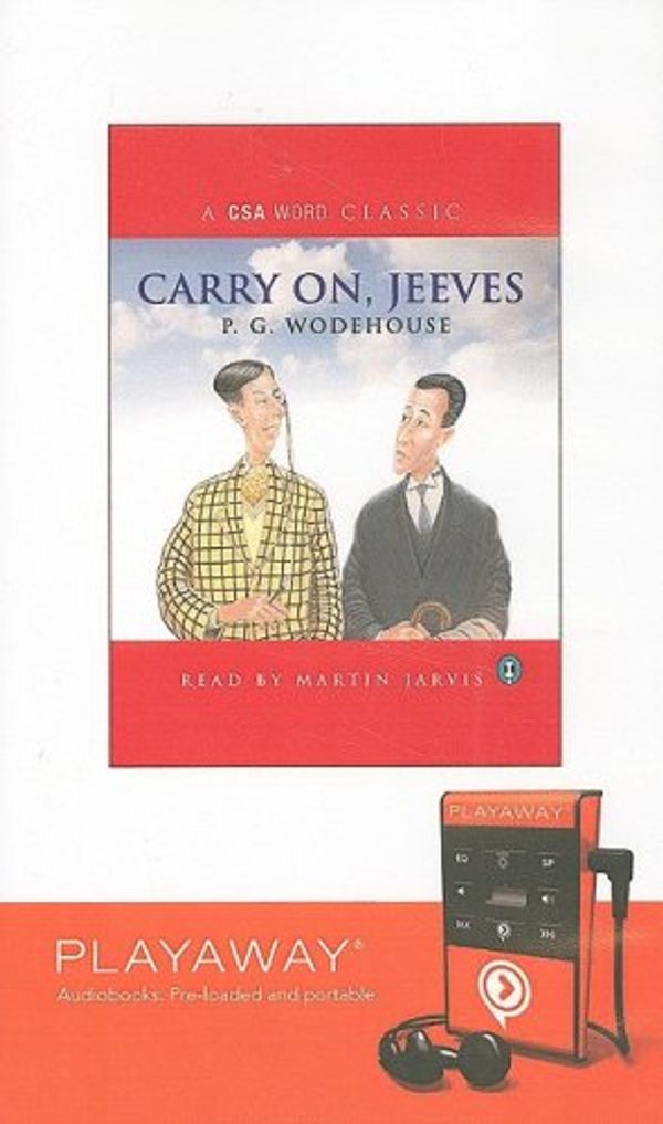 Cover Art for 9781607755531, Carry On, Jeeves [With Earbuds] by P. G. Wodehouse