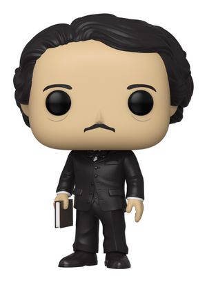 Cover Art for 0889698434225, Pop Icons - Edgar Allan Poe with Book Pop! Vinyl by Funko