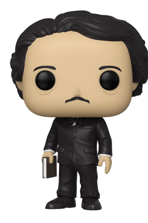 Cover Art for 0889698434225, Pop Icons - Edgar Allan Poe with Book Pop! Vinyl by Funko