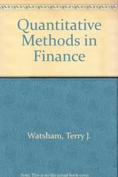 Cover Art for 9780412608209, Quantitative Methods in Finance by Terry J. Watsham, Keith Parramore