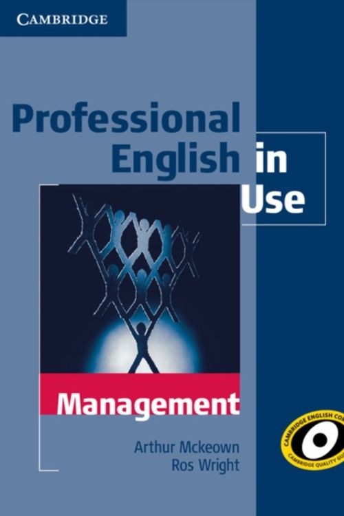 Cover Art for 9780521176859, Professional English in Use Management with Answers by Arthur McKeown