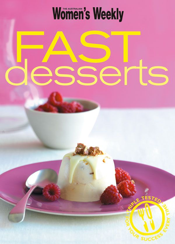 Cover Art for 9781863966542, AWW Fast Desserts by The Australian Women's Weekly