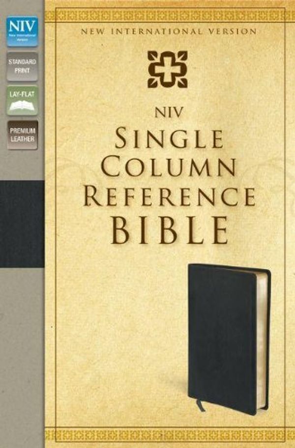 Cover Art for 9780310442516, Single-Column Reference Bible-NIV by Zondervan