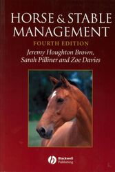 Cover Art for 9781405100076, Horse and Stable Management by Jeremy Houghton Brown