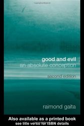 Cover Art for 9780415332897, Good and Evil by Raimond Gaita