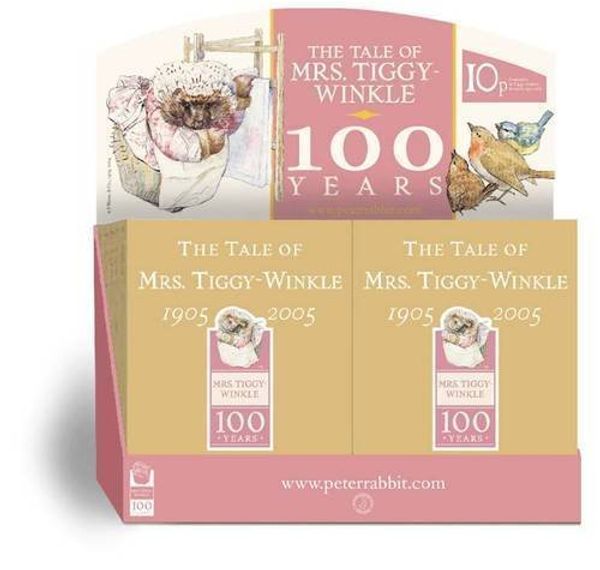 Cover Art for 9780723285113, The Tale of Mrs. Tiggy-Winkle Gold Centenary Edition Counterpack by Beatrix Potter