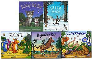 Cover Art for B011T7S5CC, Julia Donaldson Children Picture Flat Collection 5 Books Set-Stick man, the highway Rat, Zog, Tabby Mctat, Super worm by Julia Donaldson (7-Jul-1905) Paperback by Julia Donaldson