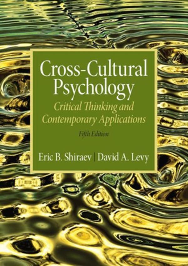 Cover Art for 9781317349099, Cross-cultural Psychology by Eric B. Shiraev, David A. Levy