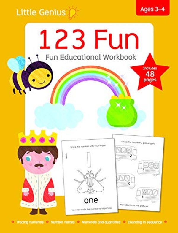 Cover Art for 9780655214090, Little Genius Workbook: 123 Fun by Lake Press