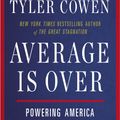 Cover Art for 9780142181119, Average Is Over by Tyler Cowen