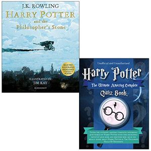 Cover Art for 9789123938506, Harry Potter and the Philosopher’s Stone: Illustrated Edition (Harry Potter Illustrated Edtn) & Unofficial Harry Potter - The Ultimate Amazing Complete Quiz Book 2 Books Collection Set by J.k. Rowling