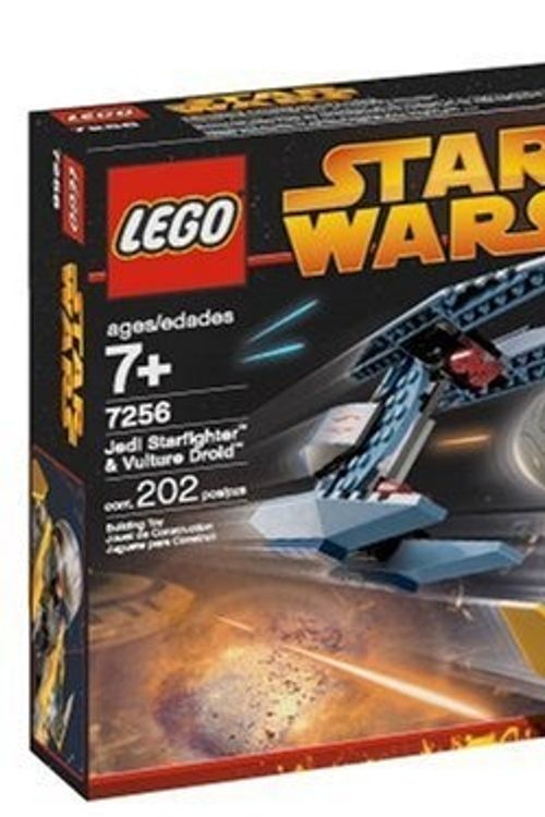 Cover Art for 0673419057219, Jedi Starfighter and Vulture Droid Set 7256 by LEGO