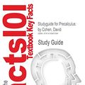 Cover Art for 9781616987084, Outlines & Highlights for Precalculus With Unit-Circle Trigonometry by David Cohen, ISBN by Cram101 Textbook Reviews, Cram101 Textbook Reviews