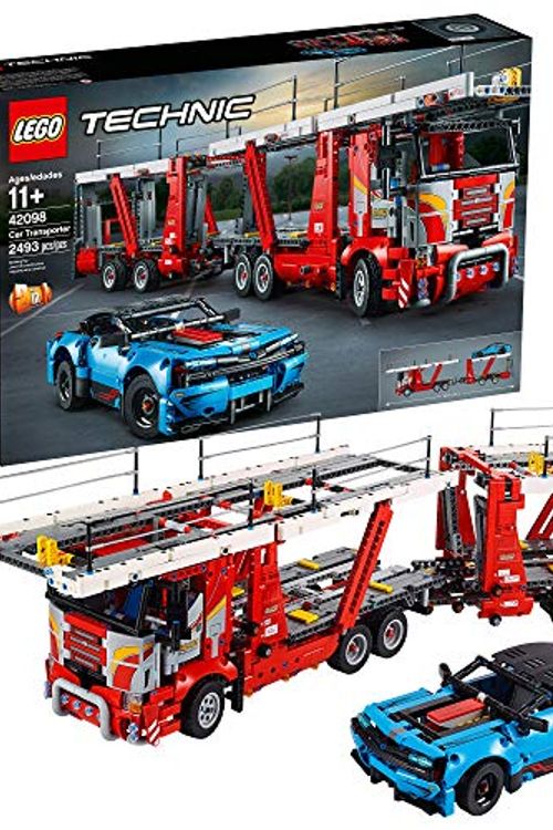 Cover Art for 0673419313872, LEGO Technic Car Transporter 42098 Toy Truck and Trailer Building Set with Blue Car, Best Engineering and STEM Toy for Boys and Girls, New 2019 (2493 Pieces) by Unknown