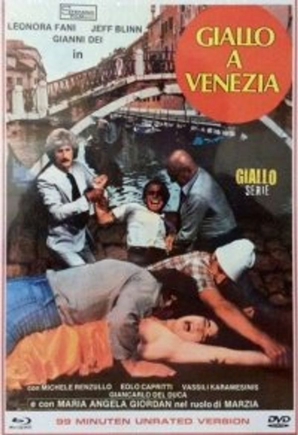 Cover Art for 7425753575675, GIALLO A VENEZIA BLU RAY/DVD MEDIABOOK COVER B by Unknown