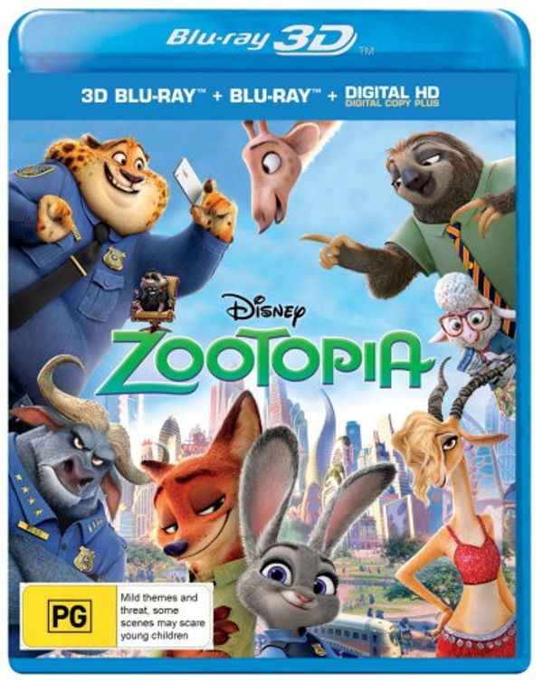Cover Art for 9398532781063, Zootopia | 3D + 2D Blu-ray + Digital Copy by Jenny Slate (Voice Over),Idris Elba (Voice Over),Jason Bateman (Voice Over),Ginnifer Goodwin (Voice Over),Jared Bush