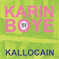 Cover Art for 9789187291531, Kallocain by Karin Boye