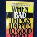 Cover Art for 9780380603923, When Bad Things Happen to Good People by Harold S. Kushner