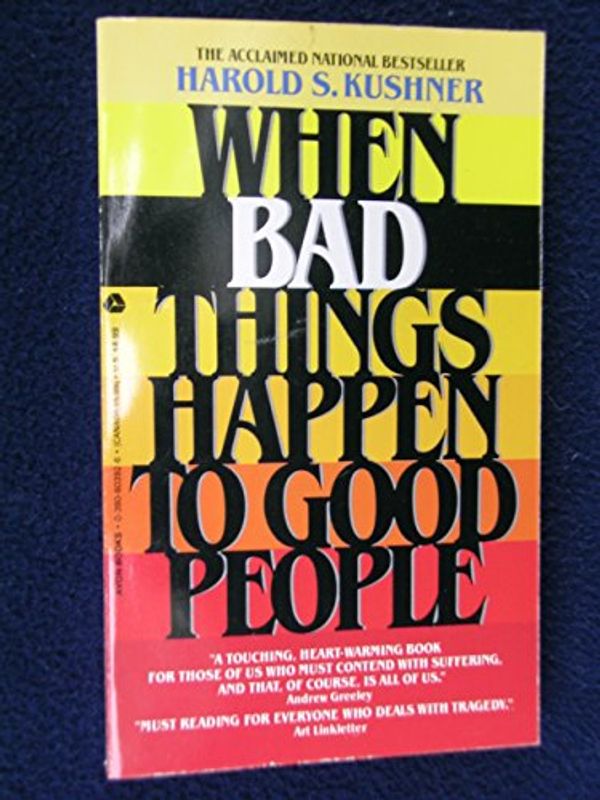 Cover Art for 9780380603923, When Bad Things Happen to Good People by Harold S. Kushner