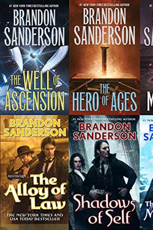Cover Art for 9789123481194, Brandon sanderson mistborn series 6 books collection set by Brandon Sanderson