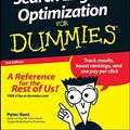 Cover Art for 9781118052389, Search Engine Optimization for Dummies by Peter Kent
