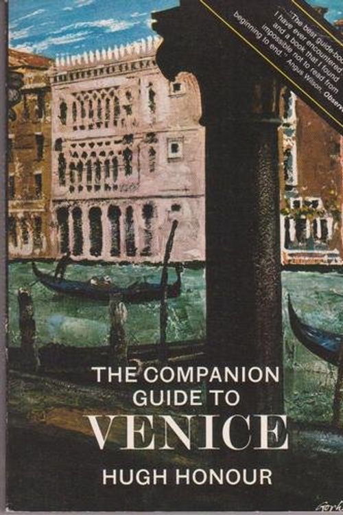 Cover Art for 9780131546585, The Companion Guide to Venice by Hugh Honour