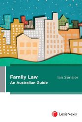 Cover Art for 9780409356830, Family Law: An Australian Guide by NA