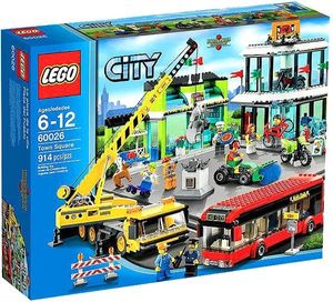 Cover Art for 0673419191289, Town Square Set 60026 by LEGO