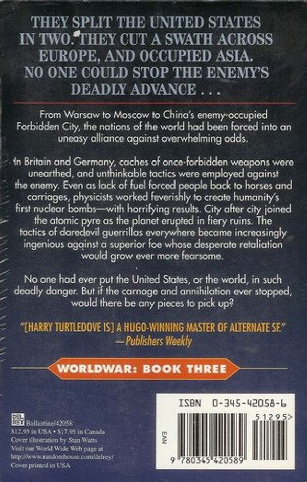 Cover Art for 9780345420589, Upsetting the Balance by Harry Turtledove