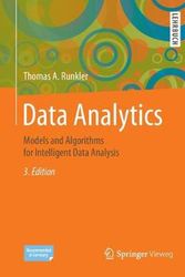 Cover Art for 9783658297787, Data Analytics: Models and Algorithms for Intelligent Data Analysis by Thomas A. Runkler