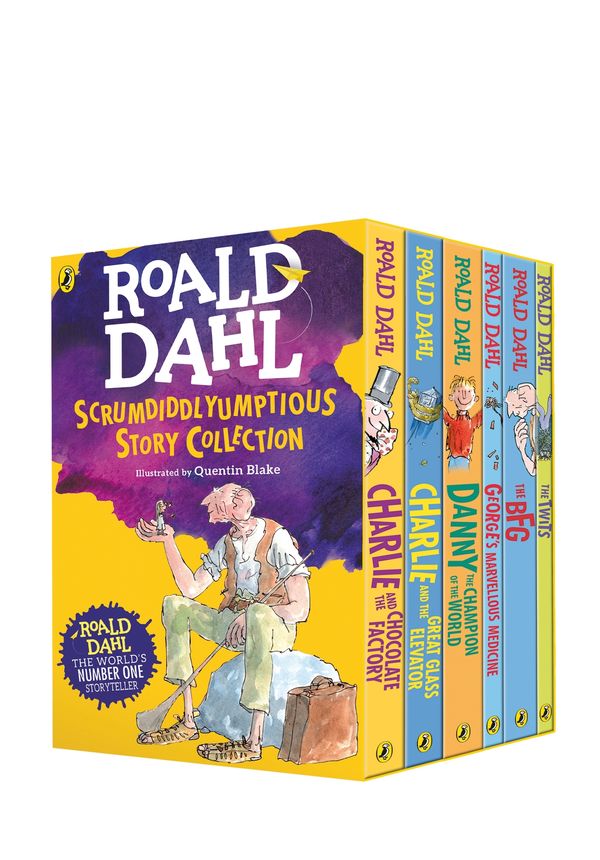 Cover Art for 9780141374246, Roald dahl's scrumdiddlyumptious story collection by Roald Dahl