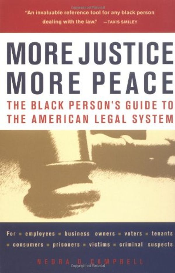 Cover Art for 9781556524684, More Justice, More Peace by Nedra B. Campbell