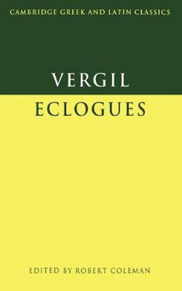 Cover Art for 9780521291071, Virgil: Eclogues by Virgil