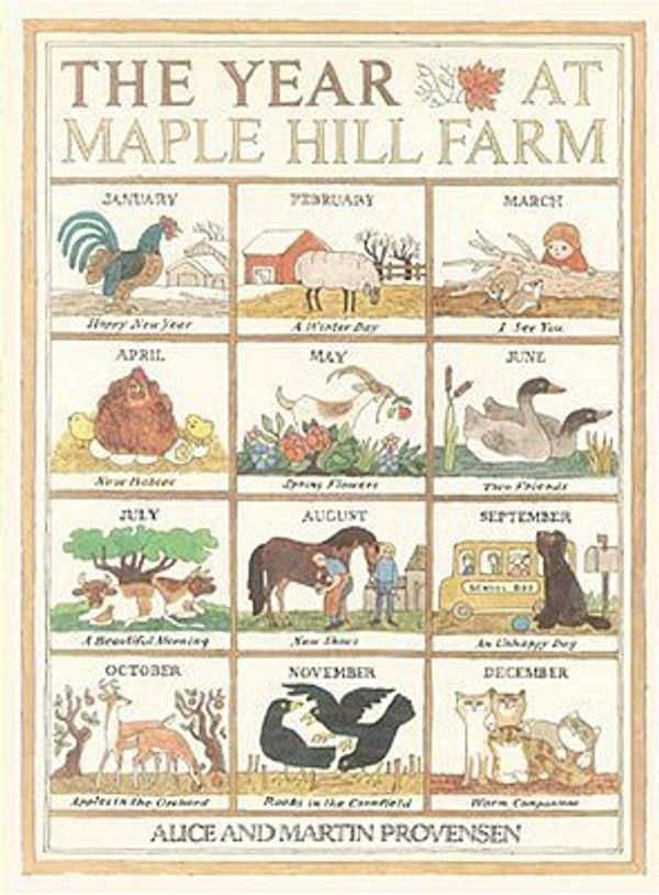 Cover Art for 9780689712708, Year at Maple Hill Farm, The by Alice Provensen