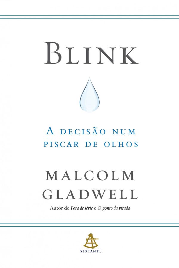 Cover Art for 9788543103600, Blink by Malcolm Gladwell