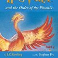 Cover Art for 9781855496651, Harry Potter and the Order of the Phoenix: Pt.2 by J.K. Rowling